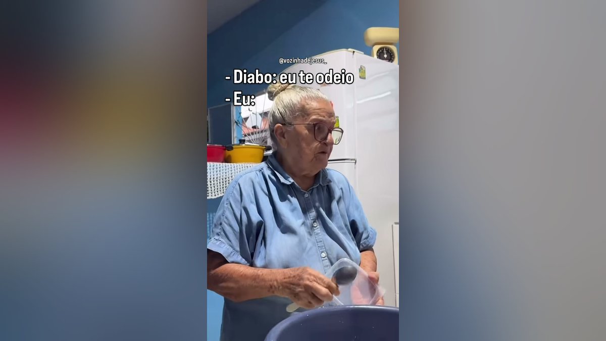 Idosa viraliza com resposta sobre oposição do inimigo e afirma que estar no caminho certo incomoda